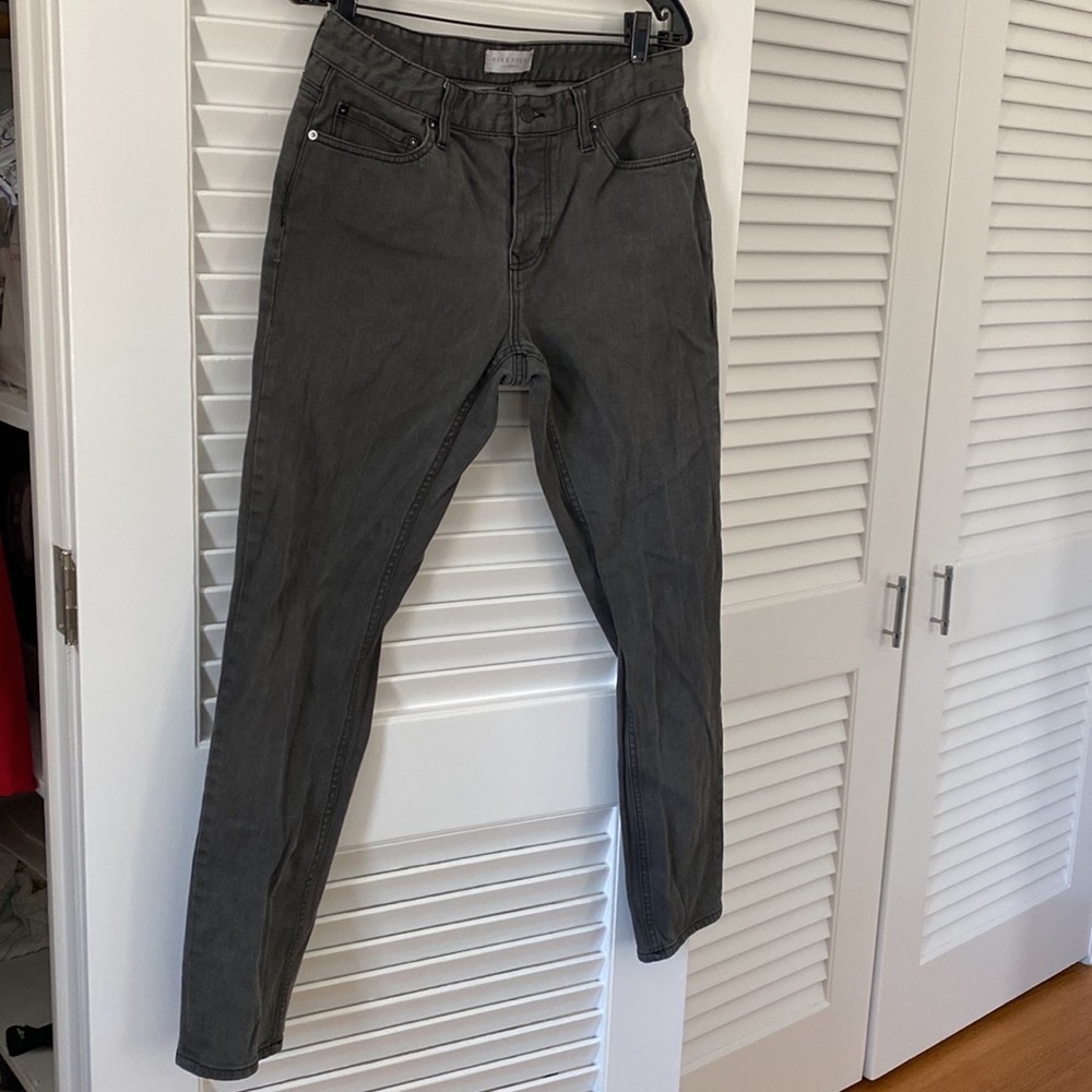 Men's Five Four los Angeles faded black jeans size 33 slim